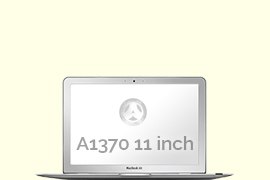 Opengeklapte Macbook Air 11 inch